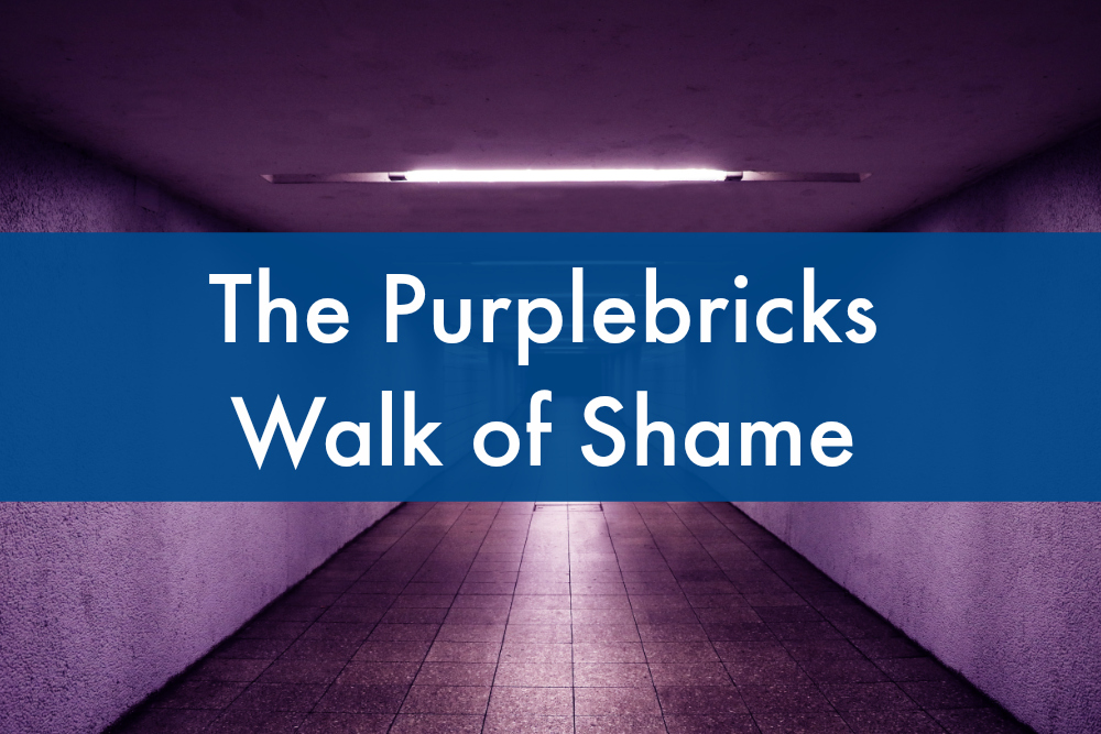 The Purplebricks Walk of Shame